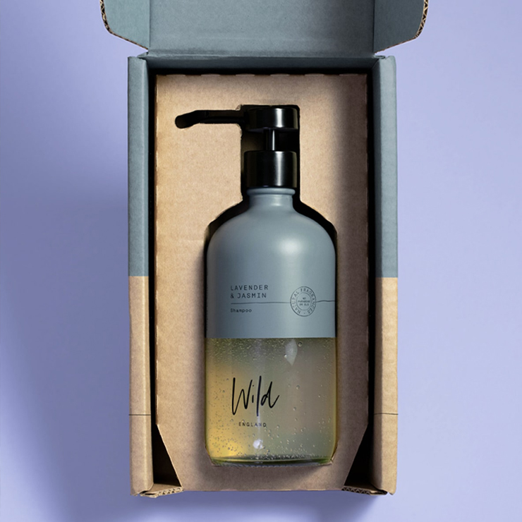 Wild England packaging