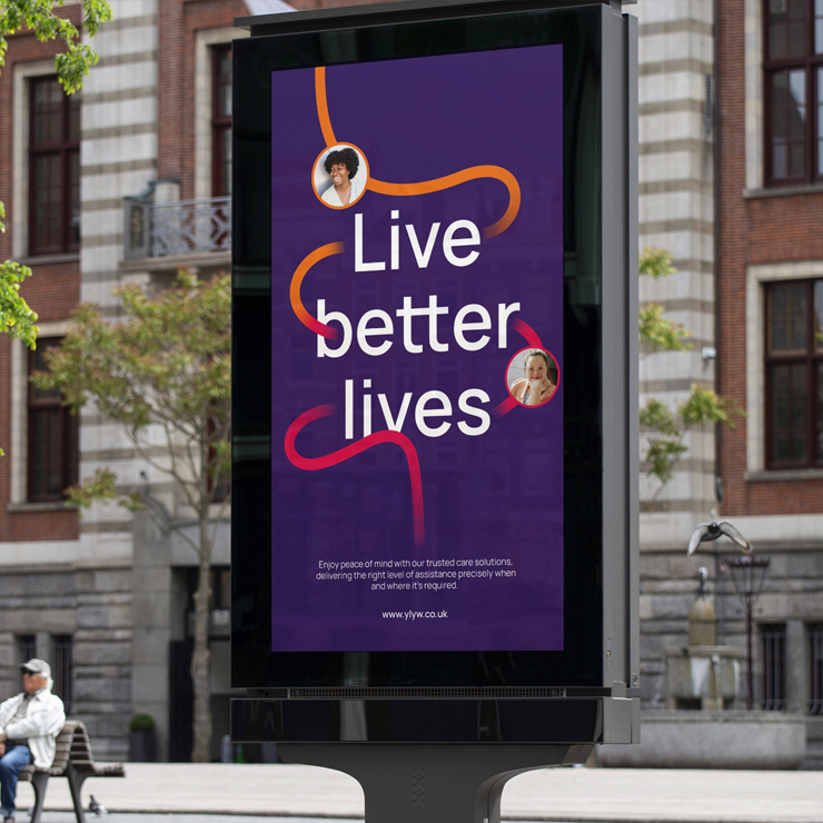 Your Life Your Way branding